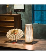 Modern Bamboo Bedside Table Rattan Lamp Table Lamp For Bedroom Design ba... - £80.83 GBP
