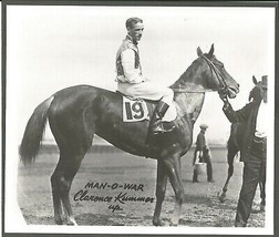 1920 - MAN O&#39; WAR - Clarence Kummer, Up - 10&quot; x 8&quot; - £15.93 GBP