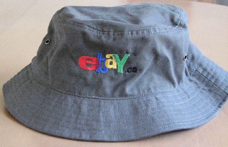 ebay Live Souvenir Cotton Summer Bucket Fishing Hat Olive Green Embroidered Logo - $9.93