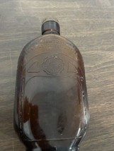 One Pint Amber Brown Glass Bottle Federal Law Forbids Sale or Re-Use - £10.17 GBP