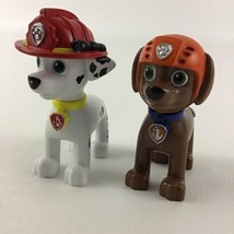 Paw Patrol Clip On Marshall Zuma Dog Puppy Figures Lot 2018 Spin Master Toy - $16.78