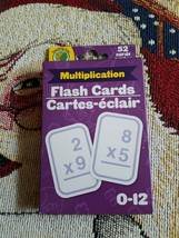 Teaching Tree Language Skills 52 Flash Cards in MULTIPLICATION for 0-12 - £15.04 GBP