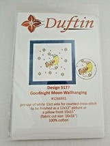 Goodnight Moon Wall Hanging Banner Duftin Counted Cross Stitch Kit 5177 ... - £7.96 GBP