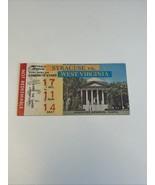 1967 West Virginia at Syracuse Orangeman Ticket Stub LARRY CSONKA 117 YD... - €17,28 EUR
