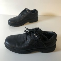Dunham Shoes Size 8.5D Oxford Black Leather Upper 5300BK - $27.43