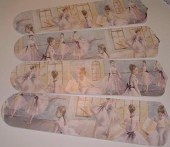 CUSTOM BALLET BALLERINA GIRLS DANCERS CEILING FAN FOR GIRLS OR DANCE STUDIO - £94.39 GBP