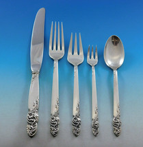 Rose of Sharon by Frank Whiting Sterling Silver Flatware Service 8 Set 41 Pieces - £1,896.35 GBP