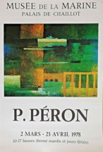 P. Péron - Original Exhibition Poster - Musée De La Marine - Affiche - 1978 - £101.58 GBP