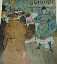 Toulouse Lautrec Print Moulin Rouge Start of the Quadrille Vintage 53728 - £15.52 GBP