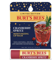 Burt&#39;s Bees 100% Natural Origin Moisturizing Lip Balm Cranberry Spritz 0... - $23.99