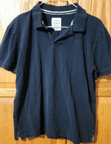 Tom Tailor Vintage 1962 Navy Blue Polo Shirt Size Med Boys Youth - $9.90