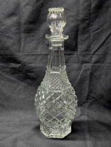 Vintage Anchor Hocking WEXFORD Pattern 32 Ounce, 14½&quot; Decanter Bottle &amp; Stopper - $28.68