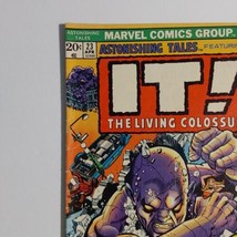 Astonishing Tales Featuring IT! 21 VG 1973 Colossus Marvel Comics - £5.44 GBP