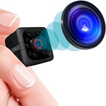 Upgraded Mini Spy Camera 1080P Hidden Camera V2.0 - Portable Small Hd Nanny Cam  - £41.68 GBP