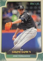 2022 Topps X Juan Soto Curated Set The Showdown - Jose Fernandez #32 MLB Marlins - £2.67 GBP