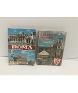 Lot Of 2 Vintage Italy Rome Florence Roma Firenze Photo Books - $11.88