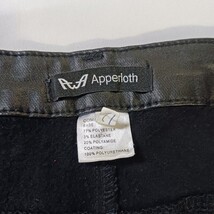 AA Apperloth Women's Faux Leather Pants Skinny Black Pants Size XL (32×28.5) image 4