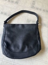 Jewell by Thirty One Bags Black Pebbled Shoulder Bag Single Strap Satchel - $27.76