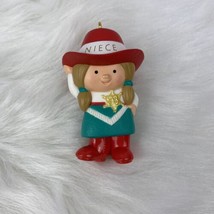 Hallmark Keepsake Ornament Niece Dated 1993 Adorable Cowgirl No Box  - £4.18 GBP