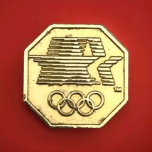 USA Olympics Pin 1980 Gold Tone LA California - £10.01 GBP