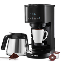 2-In-1 Coffee Maker, Single Serve Pod + 12 Cup Drip, K-Cup Compatible, B... - $185.69