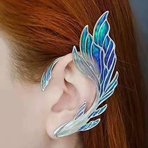 Elf Ear Cuffs Butterfly Clip Earrings Ear Sleeve Pendant Without Perforation Dra - £17.34 GBP