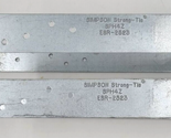 Simpson Strong-Tie 8-3/4-in 18-Gauge Zmax Steel Stud Plate Tie Wood To Wood - $12.00