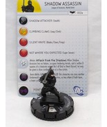 Shadow Assassin Batman The Dark Knight Rises Heroclix Figure #002 With Card - $11.87