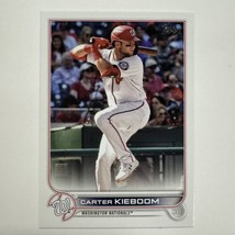 Carter Kieboom #580 Washington Nationals 2022 Topps Baseball Card Single - $1.75