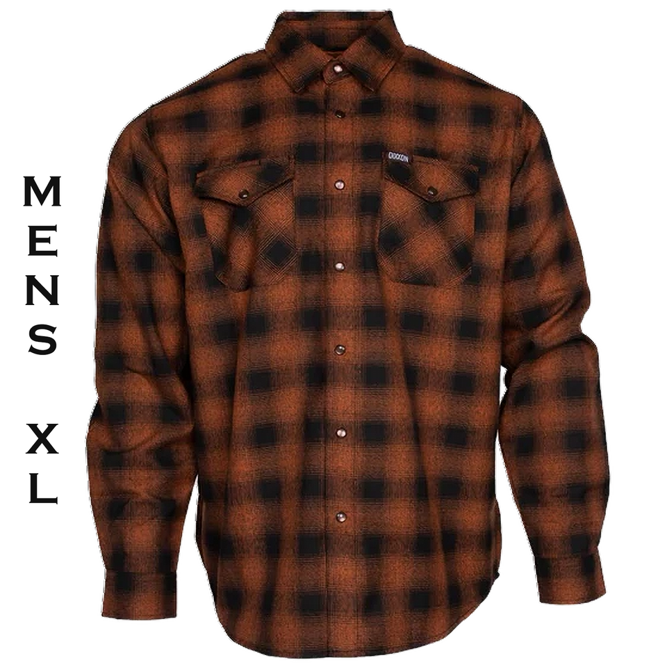 DIXXON FLANNEL - STURGIS DEADWOOD Flannel Shirt - XL - $84.15