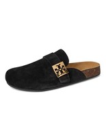 Tory Burch Suede Mellow Mule – Black - $4,602.64 MXN