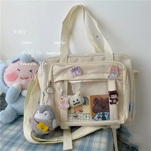 Japanese Kawaii High School Bags For Teenage Girl Transparent Itabag Handbags Pr - £28.64 GBP