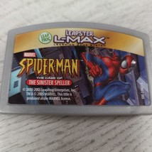 LeapFrog Leapster L-max Spiderman Sinister Spell Video Game Cartridge Only Used - $6.00