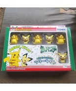 RARE TOMY Pokemon Christmas Tree Light Figure Pichu Pikachu Unused - $120.30 CAD