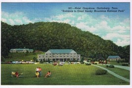 Tennessee Postcard Gatlinburg Hotel Greystone Smoky Mountains National Park - £1.70 GBP