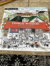 Charles Wysocki AMERICANA Coloring Book 46 Pgs Softcover NEW - £14.61 GBP