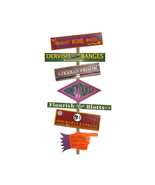 Directional Signs Diagon Alley - Harry Potter World - £111.56 GBP