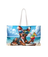 Personalised/Non-Personalised Weekender Bag, Summer Beach Dog, Mancheste... - £39.08 GBP