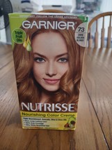 Garnier Nutrisse Nourishing Color Creme Dark Golden Blonde Hair Color - £15.54 GBP