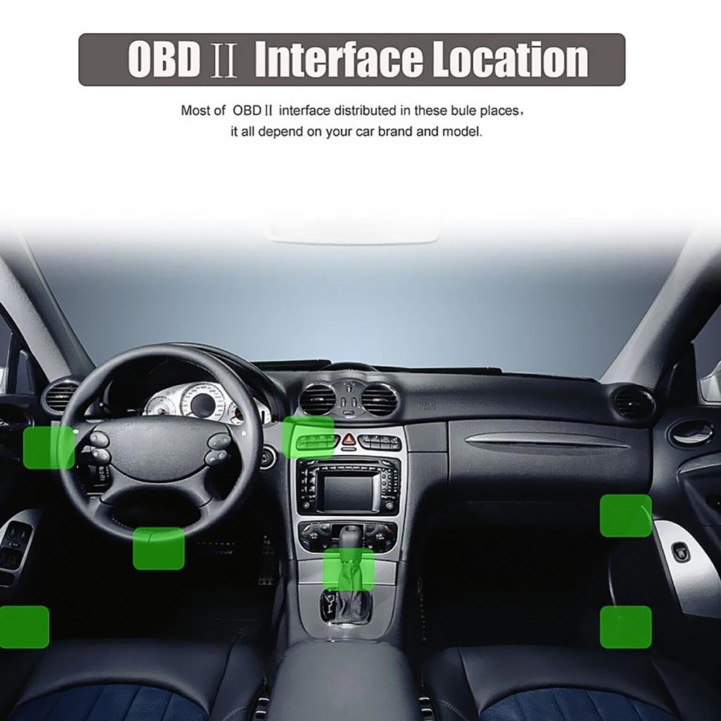 1.8m OBD2 To Mini Usb Cable For Car Head Up Display (Hud) - Hud Obdii Cable - £13.69 GBP