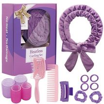 70 Velvet Heatless Curl Set for Long Hair  Purple - $34.99
