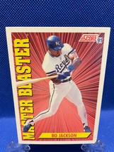 1991 Score Master Blaster BO JACKSON Baseball Card #692 Kansas City Royals - £75.16 GBP