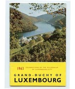 Grand Duchy Luxembourg Tourist Information Booklet 1963 Millennium Celeb... - £21.90 GBP