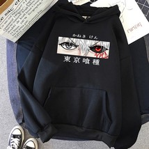 Harajuku Chic Loose  Sweatshirt for Tokyo Ghoul Hoodie Japanese  Kaneki Ken eye  - £71.10 GBP