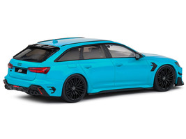 2022 Audi ABT RS 6-R Miami Blue 1/43 Diecast Model Car by Solido - $42.79