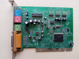 Vintage Creative Labs  PCI OEM Sound Card Model CT4810 PCI Slot - £11.96 GBP