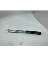 Ekco Flint Arrowhead MEAT FORK Turning Carve Stainless Steel Heavy Duty USA - $319.69 MXN