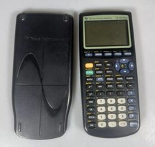 Texas Instruments TI-83 Plus Calculator Black With Case Working Tested - £15.85 GBP