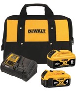 Dewalt Dcb246Ck 20V Max Xr Lithium-Ion Batteries And Fast Charger, 4 Ah/... - £149.43 GBP