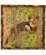 Tiger: Quilted Art Wall Hanging - $405.00
